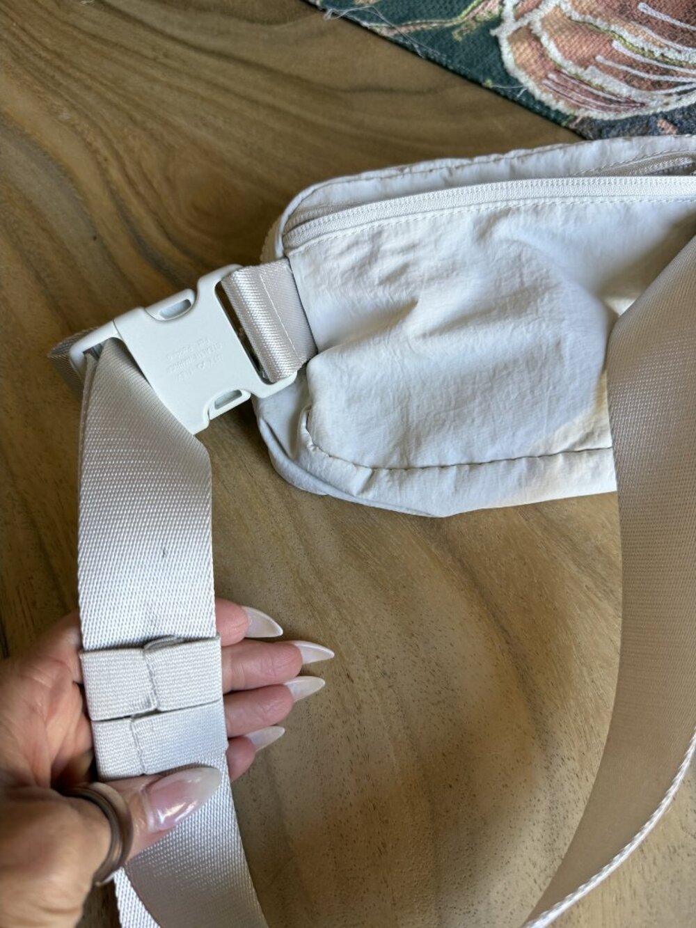 lululemon athletica Light Cream Crossbody Pouch - Picture 3 of 5
